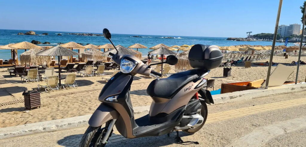 Se déplacer en Crète : scooter